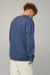 Світшот чоловічий OVERSIZE /no flis/ S Блакитний (BSMN30019) - изображение 4