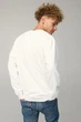 Світшот чоловічий OVERSIZE /no flis/ S Білий (BSMW30039) - изображение 3