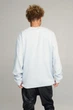 Світшот чоловічий OVERSIZE /no flis/ S Світло блакитний (BSMPS30033) - изображение 3