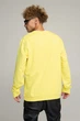 Світшот чоловічий OVERSIZE /no flis/ M Жовтий (BSMSY30025) - изображение 4