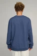 Світшот чоловічий OVERSIZE /no flis/ S Блакитний (BSMN30025) - изображение 4
