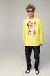 Світшот чоловічий OVERSIZE /no flis/ M Жовтий (BSMSY30058) - зображення 2