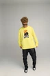 Світшот чоловічий OVERSIZE /no flis/ S Жовтий (BSMSY30042) - изображение 2