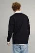 Світшот чоловічий OVERSIZE /no flis/ S Чорний (BSMB30025) - изображение 3