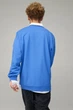 Світшот чоловічий OVERSIZE /no flis/ M Блакитний (BSMRB30028) - изображение 4