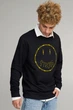 Світшот чоловічий OVERSIZE /no flis/ L Чорний (BSMB30052) - изображение 1