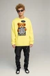 Світшот чоловічий OVERSIZE /no flis/ M Жовтий (BSMSY30009) - изображение 2
