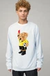 Світшот чоловічий OVERSIZE /no flis/ M Світло блакитний (BSMPS30039) - изображение 1