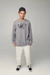 Світшот чоловічий OVERSIZE /no flis/ L сірий (BSMEG30011) - изображение 2
