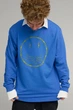 Світшот чоловічий OVERSIZE /no flis/ L Блакитний (BSMRB30051) - изображение 1