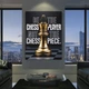 Картина Холстович Chess King Gold 110x150 см. Мотивацiйна картина для офісу, вітальні, спальні, інтер'єру - зображення 4