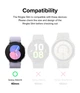 Чехол Fusion Slim Matte Black для Galaxy Watch 5 40mm (S649160RS) - изображение 6