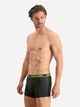 Набір трусів-боксерів чоловічих HEAD Basic Boxer 701202741-009 S (2 шт) Графітовий з жовтим (8720245174947) - зображення 4