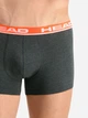 Набор трусов-боксеров мужских HEAD Basic Boxer 701202741-011 M 2 шт Серый/Черный (8720245175043) - изображение 7