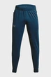 Мужские синие спортивные брюки UA Armour Fleece Joggers-BLU Under Armour LG 1373362-437 - изображение 6