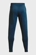 Мужские синие спортивные брюки UA Armour Fleece Joggers-BLU Under Armour LG 1373362-437 - изображение 7