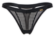 Трусики Gossard Pulse Mesh 19306 спокусливі стрінги із привабливої графічної сітки XS Black (ZIK0000017808) - зображення 1