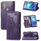 Чехол Vintage для Motorola Moto G30 книжка кожа PU с визитницей фиолетовый - изображение 1