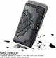 Чехол Vintage для Motorola Moto G60 книжка кожа PU с визитницей черный - изображение 6