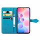 Чехол Vintage для Xiaomi Redmi Note 10 Pro книжка кожа PU с визитницей голубой - изображение 3