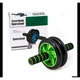 Гимнастическое спортивное фитнес колесо Double wheel Abs health abdomen round | Тренажер-ролик для мышц - изображение 3