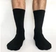 Носки зимние теплые махровые высокие бесшовные качественные черные ORGANIC cotton JILL ANTONY 39-41 men's арт. 40001_1 - изображение 15