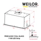 Вытяжка Weilor PBSR 62301 FULL GLASS WH 1100 LED Strip - изображение 12