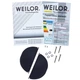 Витяжка повновбудована WEILOR PBS 72650 GLASS BL 1250 LED Strip - зображення 9