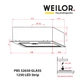Вытяжка WEILOR PBS 52650 GLASS BL 1250 LED Strip - изображение 10