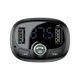 Автомобильное зарядное устройство Baseus T typed Wireless з FM-модулятором Bluetooth - изображение 2