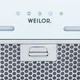 Витяжка повновбудована WEILOR PBS 72650 GLASS WH 1250 LED Strip - зображення 8