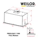 Витяжка Weilor PBSR 62651 WH 1300 FULL Motion - зображення 13