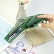 Портмоне женское кожаное на кнопке Handycover HC0042 зеленое - изображение 6