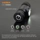 Ліхтар налобний Videx VLF-H065A 1200 Lm 5000 K IP68 (27213) - изображение 9