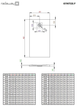 Душовий піддон RADAWAY Kyntos F 140x100 HKF140100-04 - зображення 2
