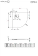 Душовий піддон RADAWAY Kyntos A 80x80 HKA8080-04 - зображення 2