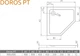 Душевой поддон RADAWAY Doros Plus PT 90x90 SDRPTP9090-01 - изображение 2