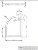 Душовий піддон RADAWAY Tasos E 100x80 STE1086-30R - зображення 2