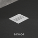 Душовий піддон RADAWAY Kyntos F 140x100 колір чорний HKF140100-54 - зображення 7