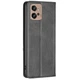Чехол-книжка с кармашками UniCase Geometric Pattern для Motorola Moto G32 - Black - изображение 3