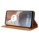 Чехол-книжка Deexe Retro Style для Motorola Moto G32 - Brown - изображение 5
