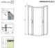 Душевая кабина RADAWAY Premium Plus A 80x80x190 стекло графит 30413-01-05N - изображение 5
