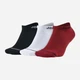 Набор мужских носков коротких Nike U J Everyday Max Ns SX5546-011 43-46 (3 пары) Черный/Белый/Красный (659658602441) - изображение 1