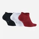 Набор мужских носков коротких Nike U J Everyday Max Ns SX5546-011 43-46 (3 пары) Черный/Белый/Красный (659658602441) - изображение 2