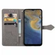 Чехол Vintage для ZTE Blade A71 / A7030 книжка кожа PU с визитницей серый - изображение 3