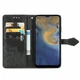 Чехол Vintage для ZTE Blade A51 книжка кожа PU с визитницей черный - изображение 3