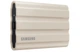 Внешний накопитель SSD Samsung T7 2TB Shield Beige (MU-PE2T0K) NEW 2023 , up to 1050MB/s, Стандарт IP65, Противоударний - изображение 2