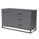 Комод 1200 Ascet 1200x700x425 графит (GAAS04070000030) - изображение 1