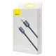 Кабель зарядки Baseus CAJY000101 (2.4A) (2M) для Apple Lightning to USB для iOS пристроїв iPhone iPad iPod Швидка зарядка Чорний - изображение 2
