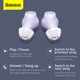 Бездротові блютуз навушники Baseus Encok True WM01 (NGWM01-05) Bluetooth TWS Пурпурный - изображение 3